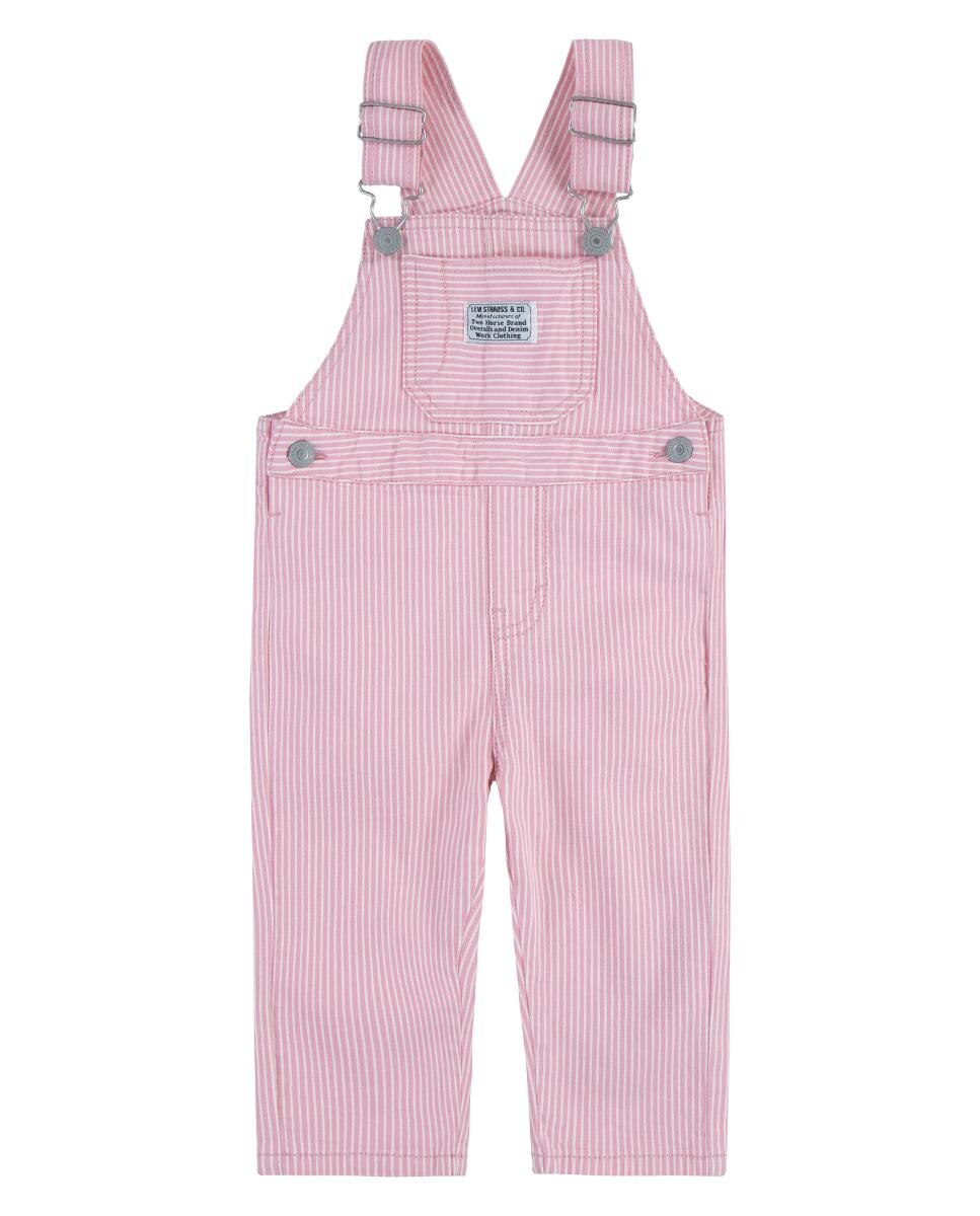 Mono a rayas Levi's® Railroad para bebé Niño - Blanco Blanco-1