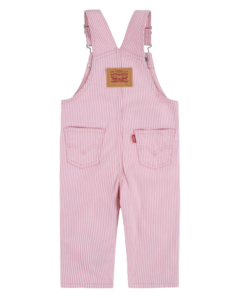 Mono a rayas Levi's® Railroad para bebé Niño - Blanco Blanco-2