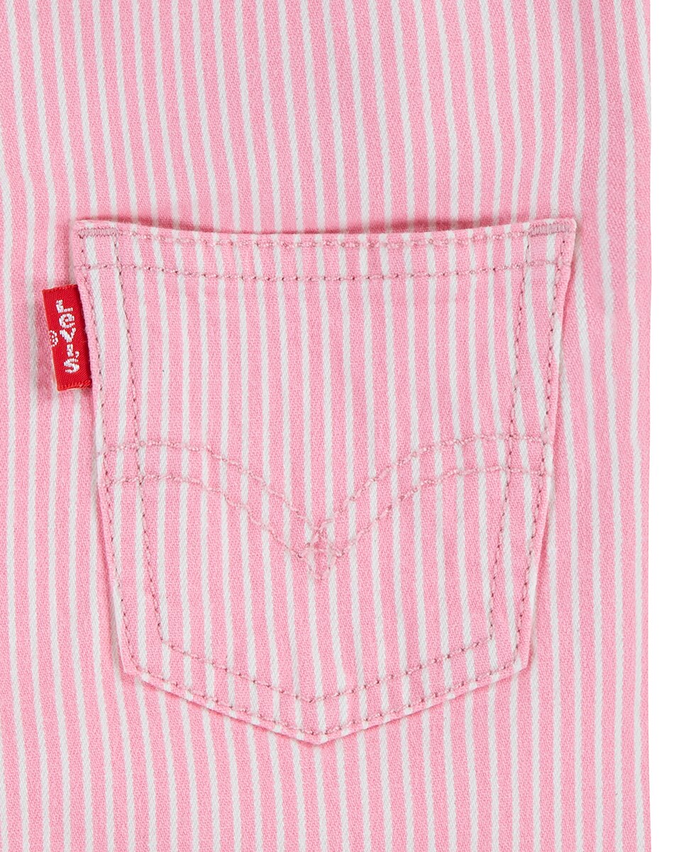 Mono a rayas Levi's® Railroad para bebé Niño - Blanco Blanco-4