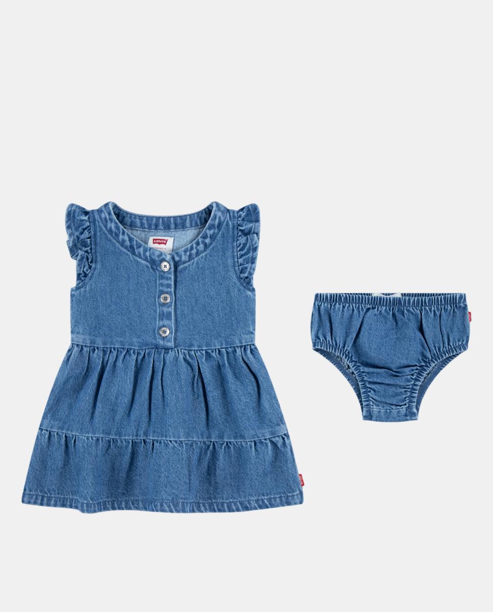Imagem 0 de Vestido com Mangas Onduladas