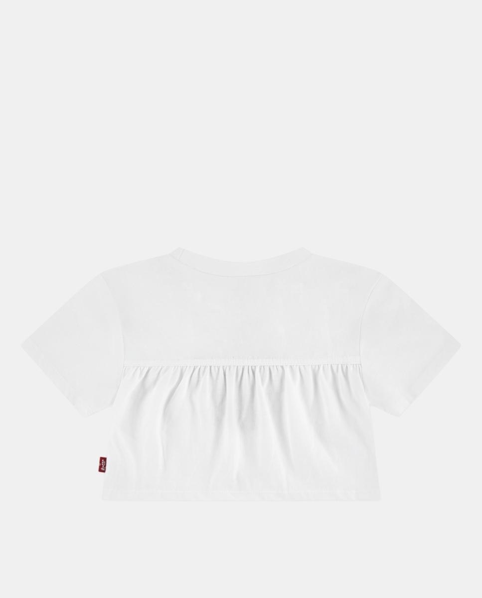 Top em Forma de Sino Morango Branco-2