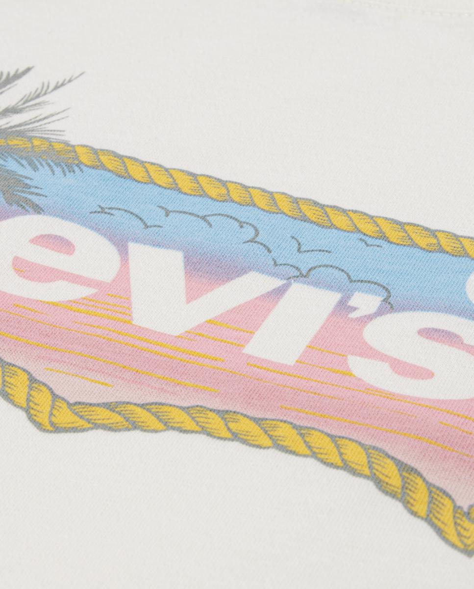 T-shirt de Morcego Ombré Levi's Branco-3