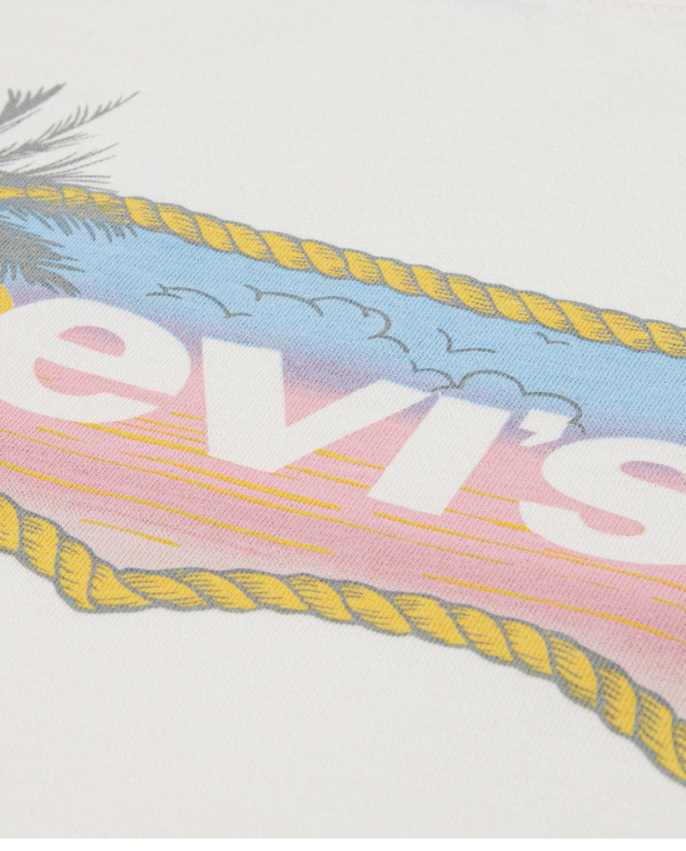 T-shirt de Morcego Ombré Levi's Branco-6