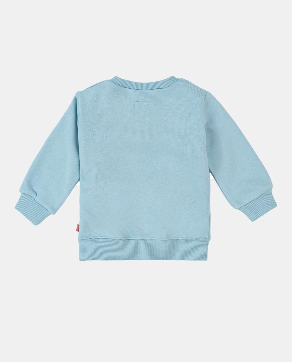 Camisola de Tecido Turco Francês com Asas de Morcego Levi's Azul-2