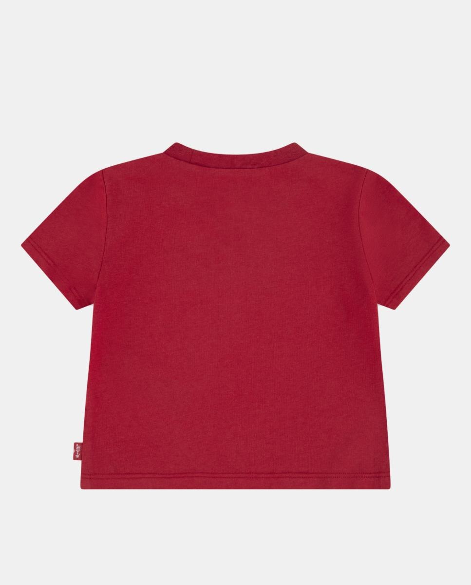 T-shirt de Morcego com Churrasco Levi's Vermelho-2