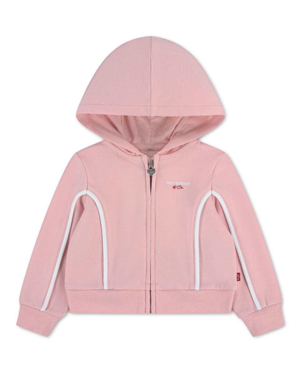 Sudadera con capucha y cremallera completa Levi's® Varsity - Rosa Rosa-1