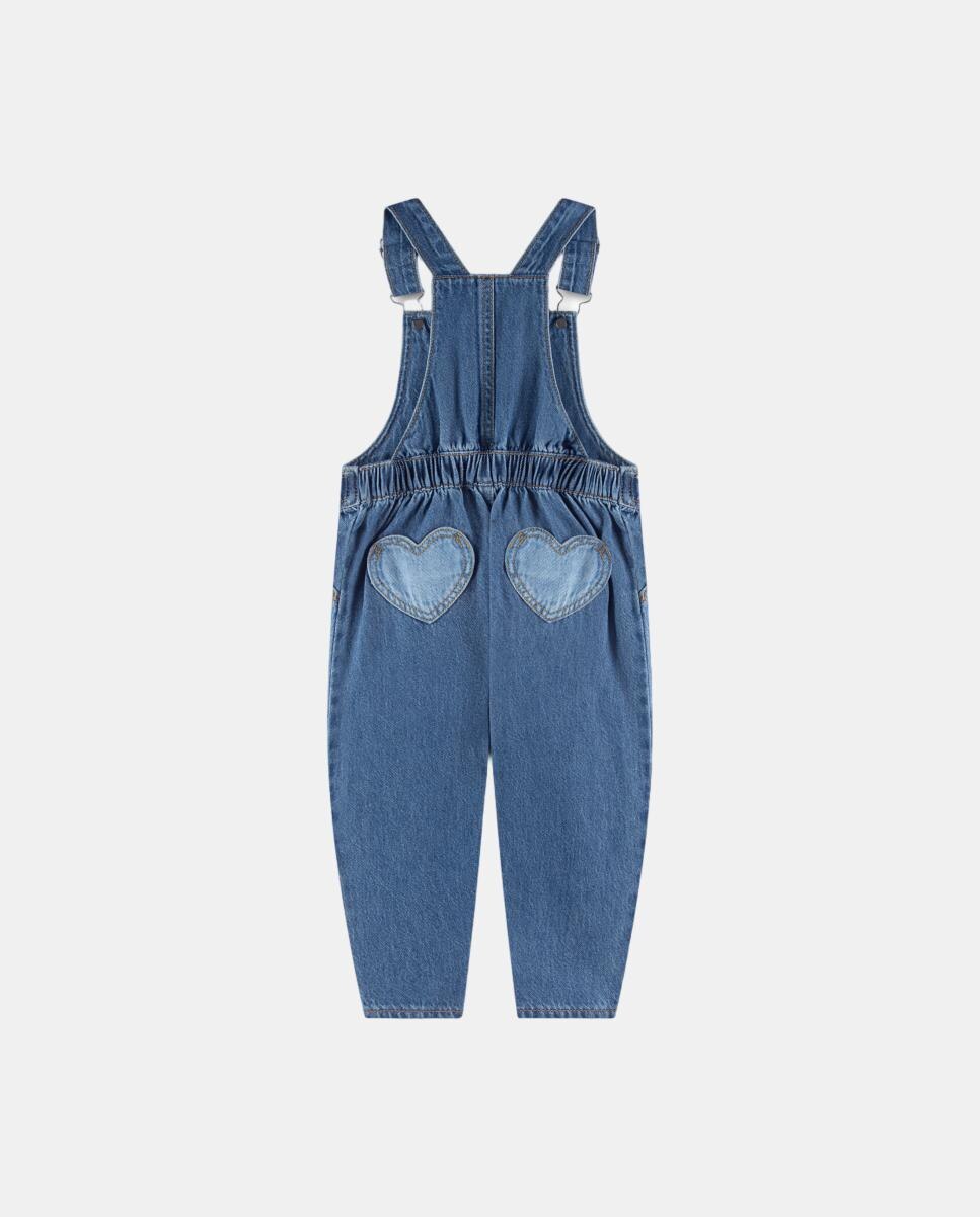 Macacão com Bolso em Forma de Coração Levi's Azul-2