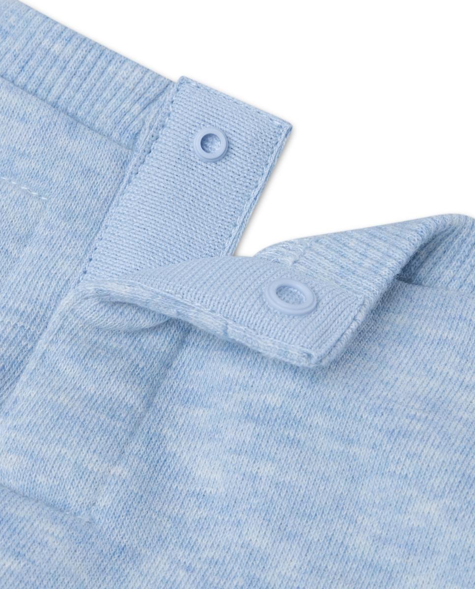 Conjunto de Duas Peças de Decote Redondo e Joggers com Folhos Levi's Azul-3
