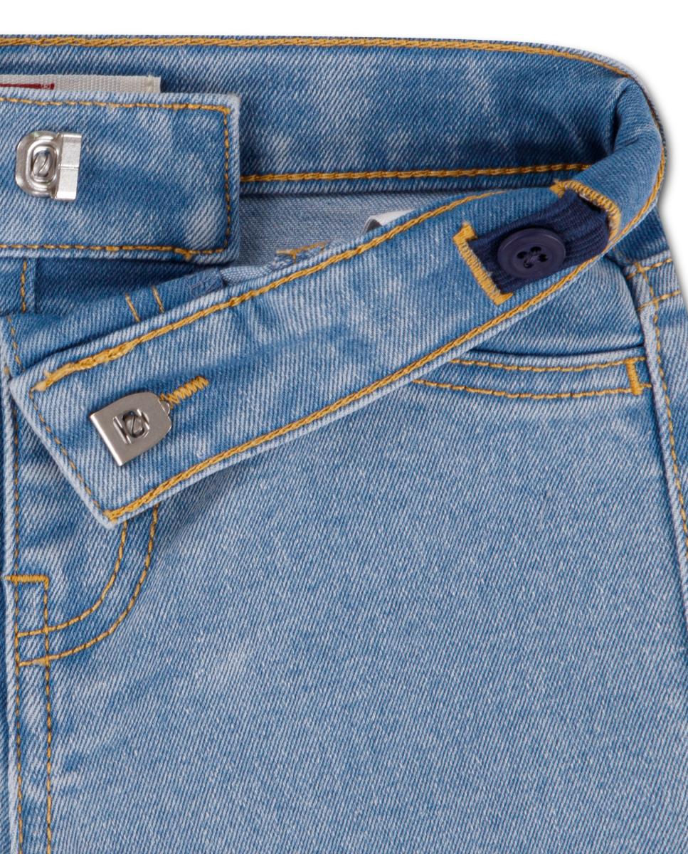 Conjunto de 3 Peças de Macacão, Sweatshirt com Capuz e Calças Levi's Creme-3