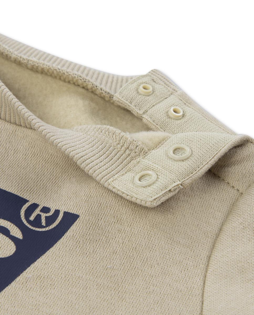 Sweatshirt com Decote Redondo e Asas de Morcego Levi's Branco-3