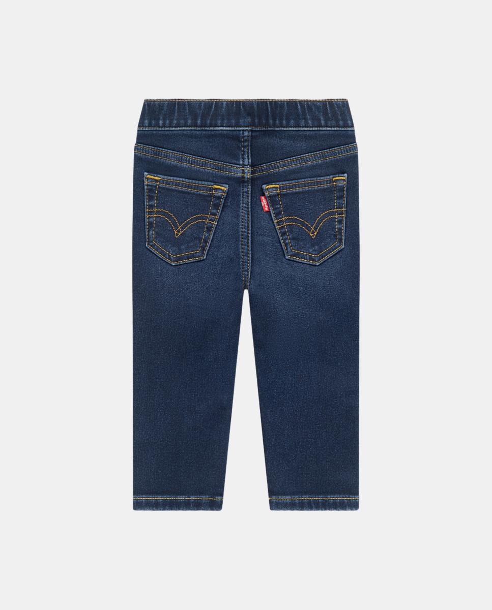 Calças Slim Pull On Dobby Levi's Azul-2