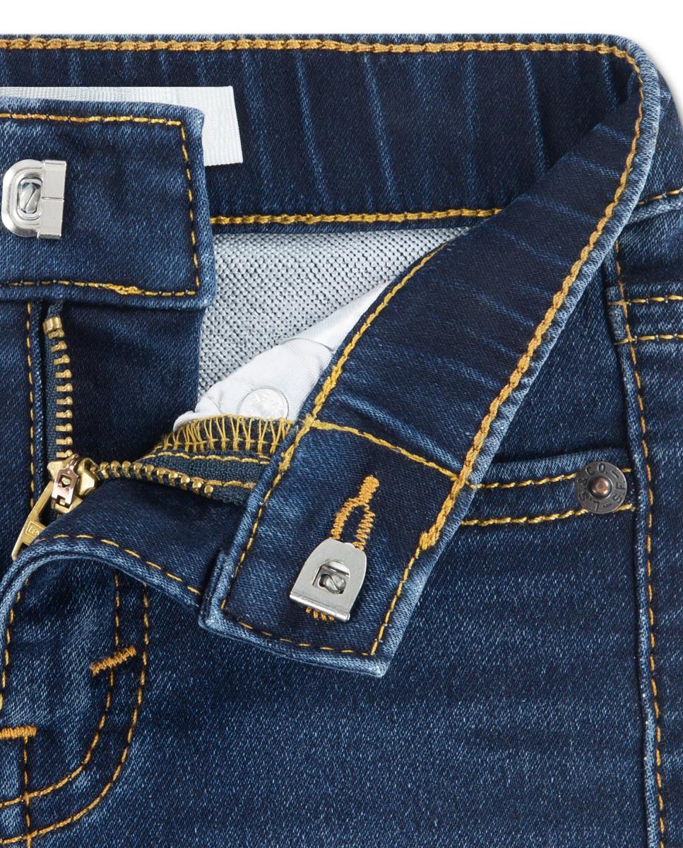 Calças Slim Pull On Dobby Levi's Azul-3