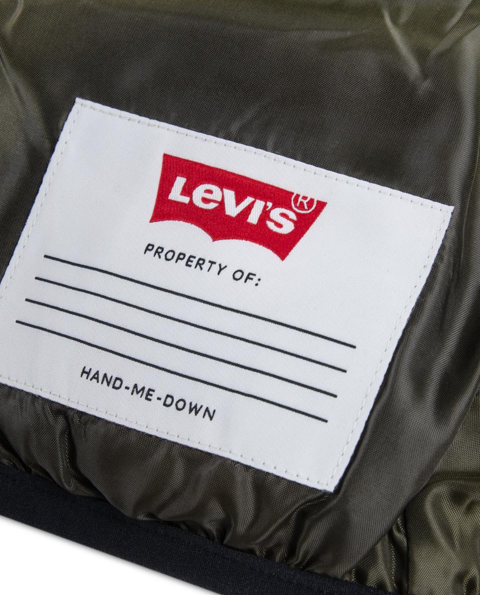 Casaco Acolchoado de Peso Médio Levi's Verde-3