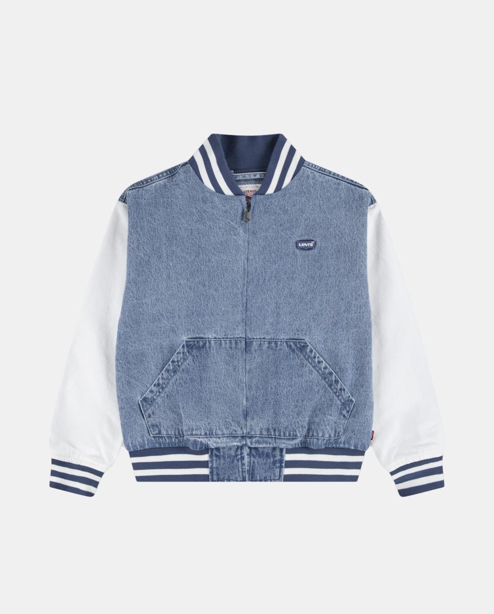 Imagem 0 de Casaco Tipo Blusão de Ganga