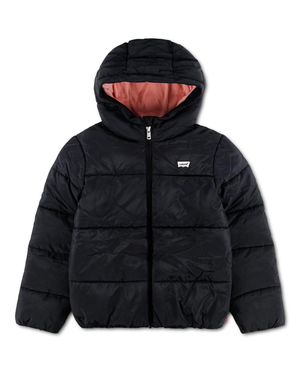 Imagen 1 de Chaqueta acolchada con lámina de Levi's® Negro
