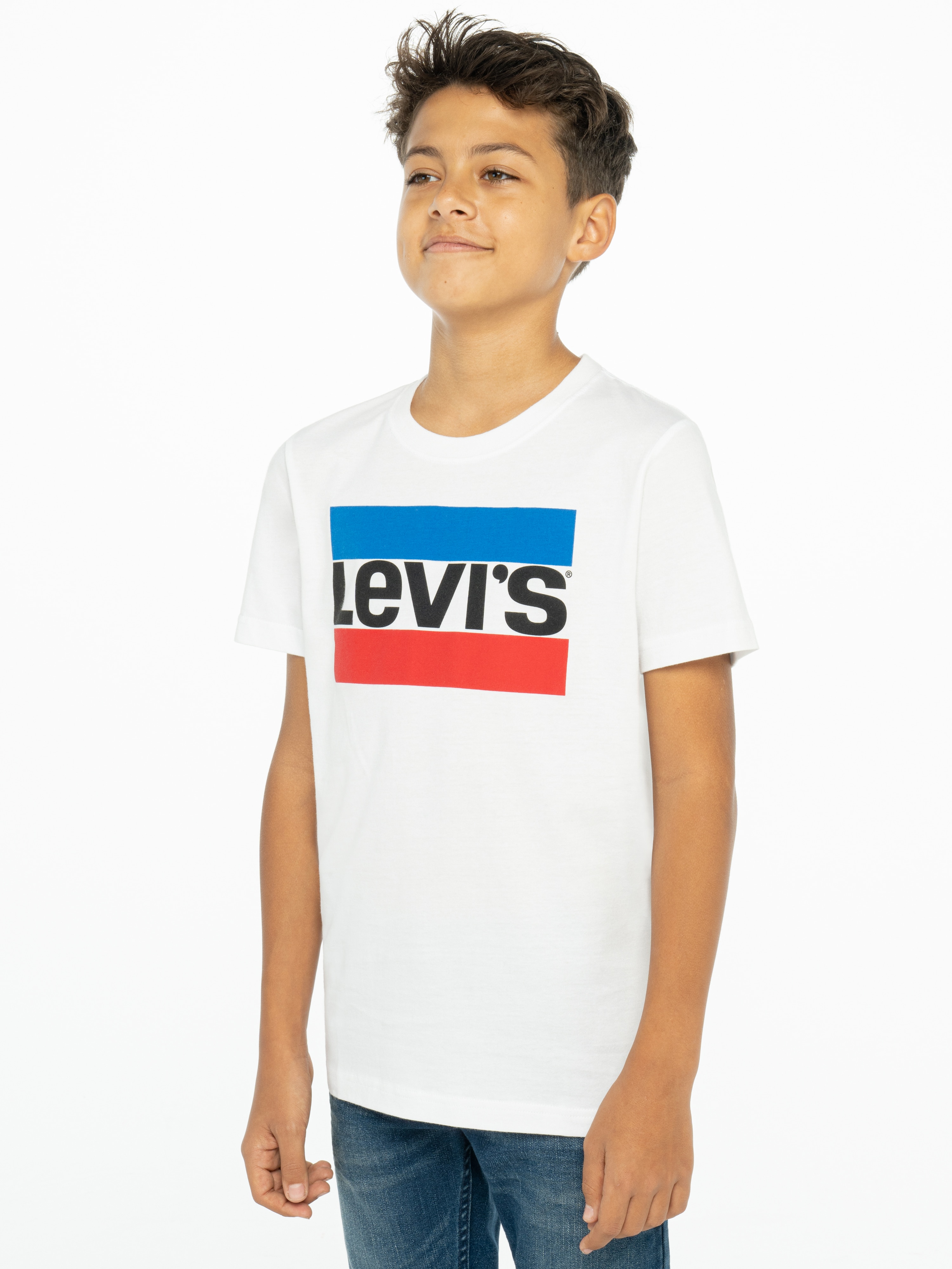 T-shirt branca Levi's Branco-5
