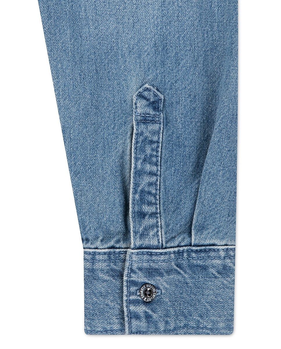 Camisa New Barstow Western Azul-3