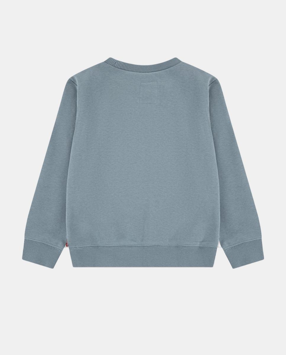 Camisola de Tecido Turco Francês com Asas de Morcego Levi's Cinzento-2