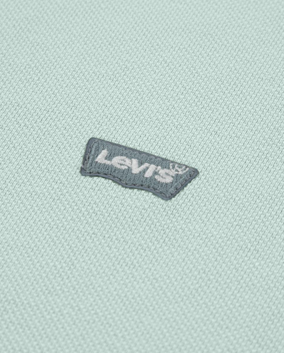 T-shirt Tipo Polo com Asas de Morcego Levi's Verde-3