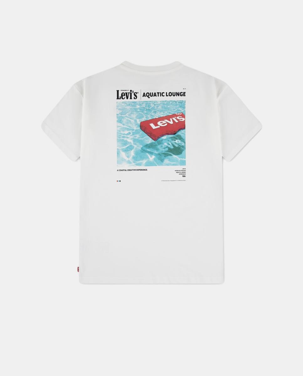 T-shirt Aquatic Lounge Levi's Azul-2