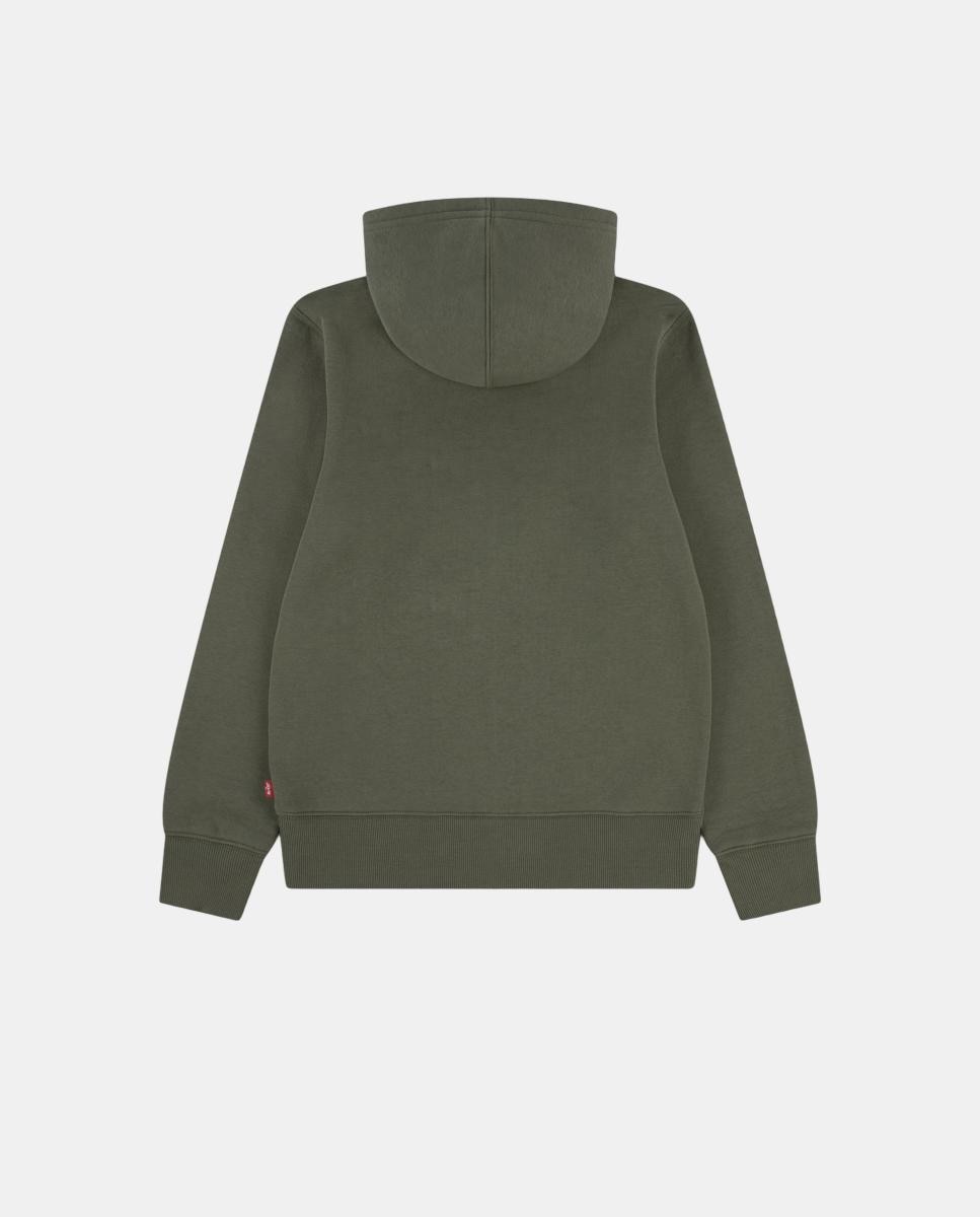 Sweatshirt com Capuz Mini Batwing Levi's Verde-2