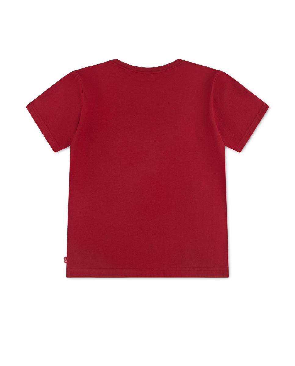 T-shirt Batwing Chest Hit Levi's Vermelho-2