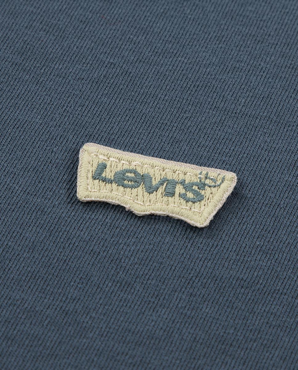 Camisola de Manga comprida com Corte no Peito e Asas de Morcego Levi's Cinzento-3