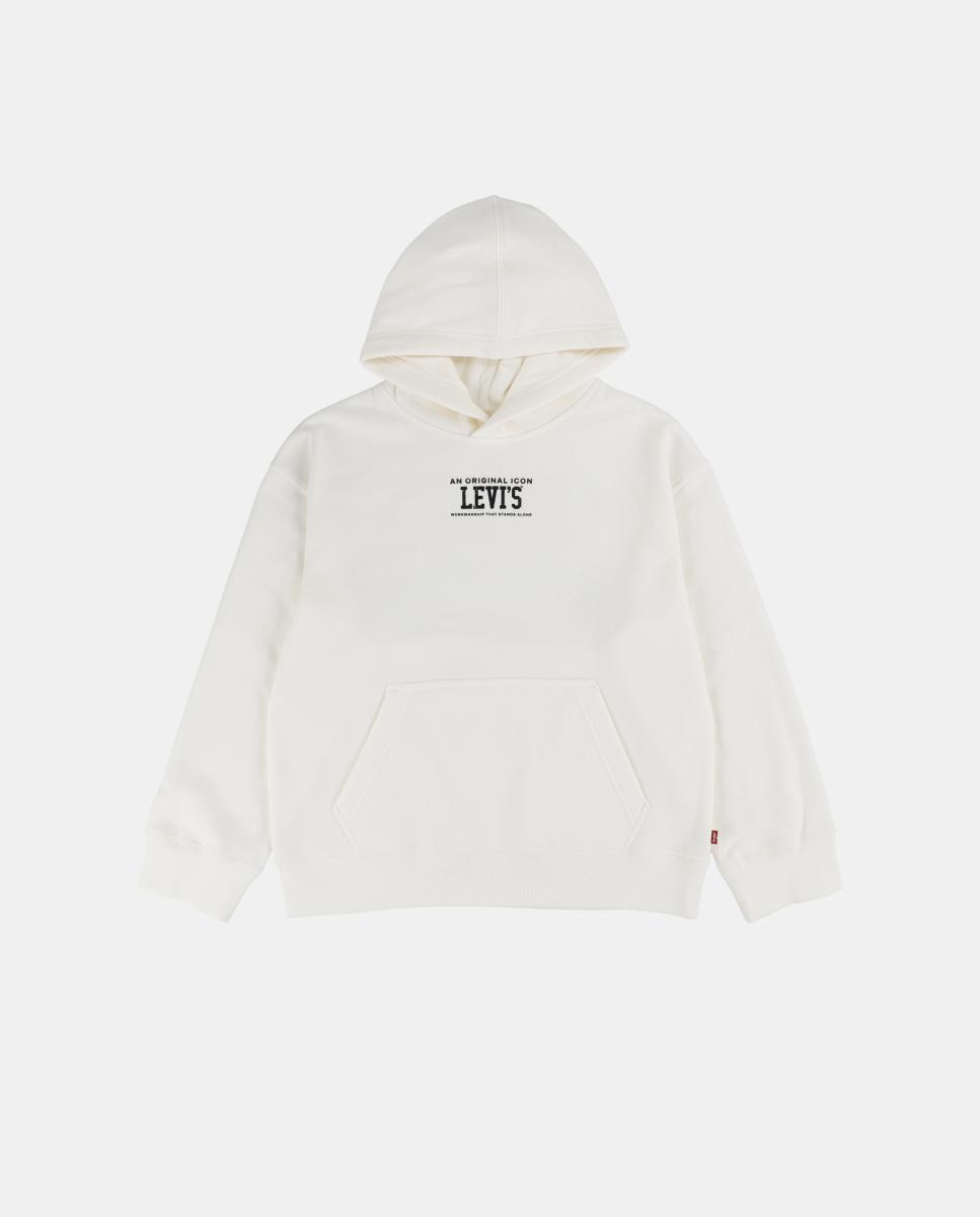 Imagen 1 de Sudadera con capucha Levi's® Rev The Engine Blanco