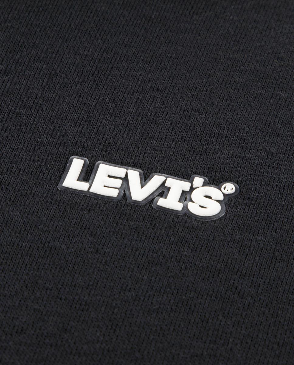Sweatshirt com Capuz e Fecho de Correr Completo Essential Levi's Preto-3