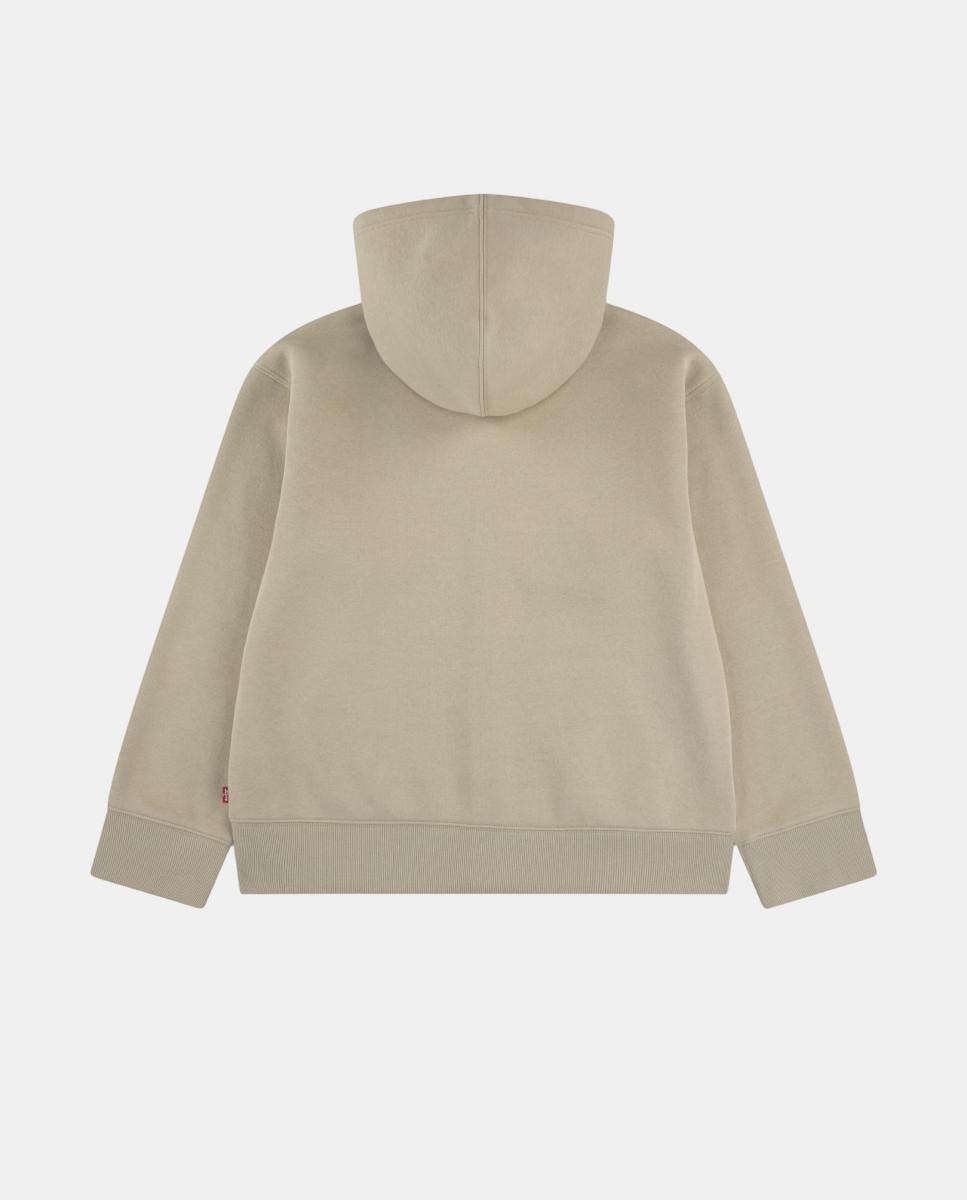 Sweatshirt com Capuz e Fecho de Correr Completo Essential Levi's Branco-2