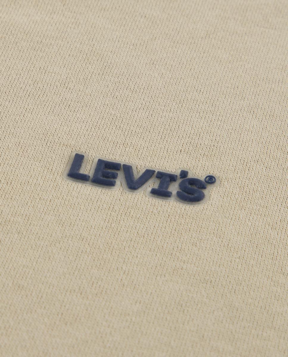 Sweatshirt com Capuz e Fecho de Correr Completo Essential Levi's Branco-3