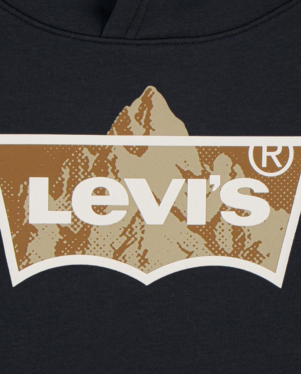Sweatshirt com Capuz de Morcego Tallest Peak Levi's Preto-3
