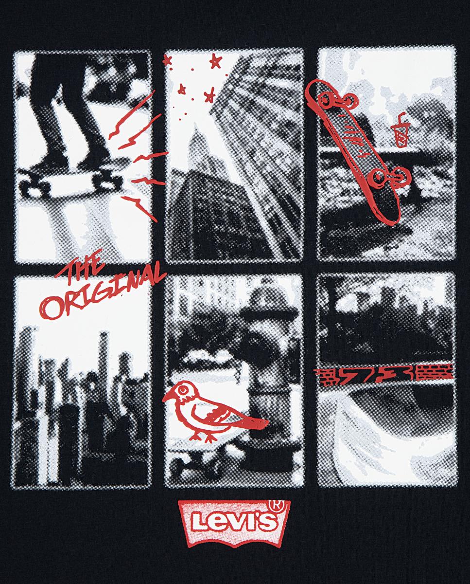 T-shirt Skate Session Levi's Preto-3