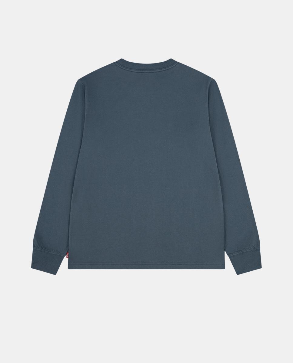 Camisola de Manga comprida com Corte no Peito e Asas de Morcego Levi's Cinzento-2
