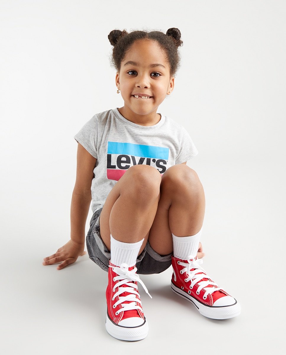 T-shirt cinzenta Levi's Cinzento-5