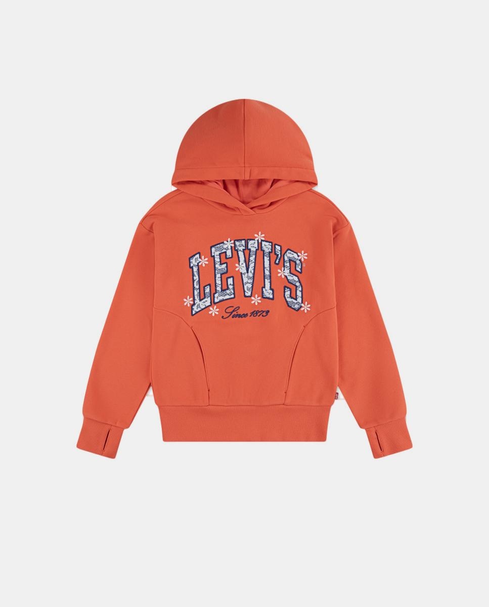Imagem 0 de Sweatshirt com Capuz Extra Grande com Logótipo Gráfico