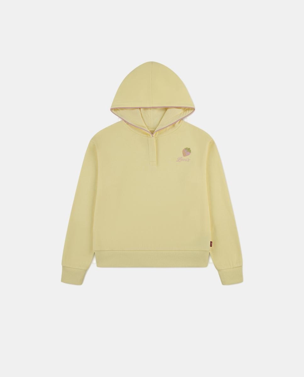 Imagem 0 de Sweatshirt com Capuz e Pregadeira de Morango