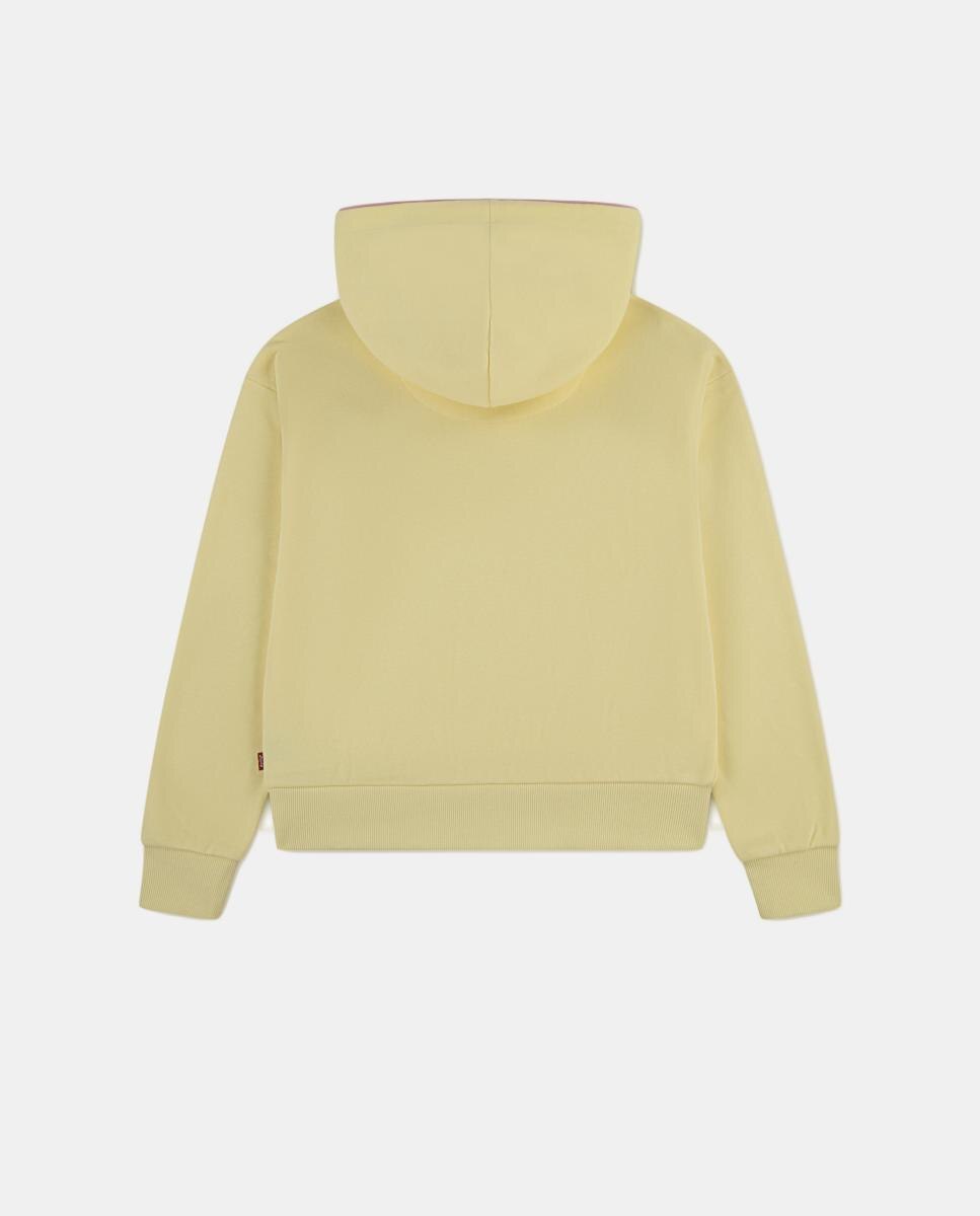 Sweatshirt com Capuz e Pregadeira de Morango Levi's Amarelo-2