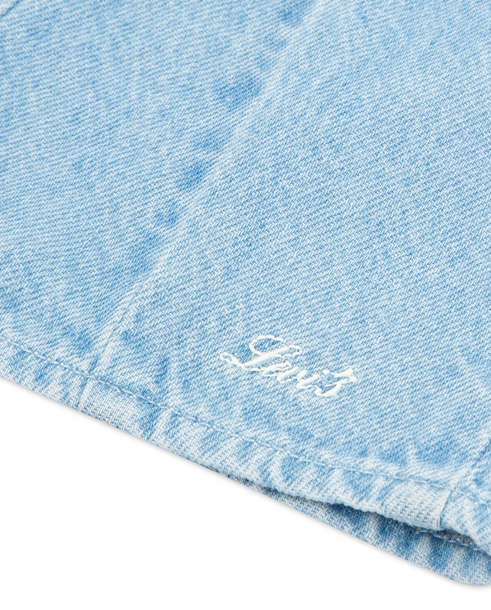 Vestido Godet Azul-3