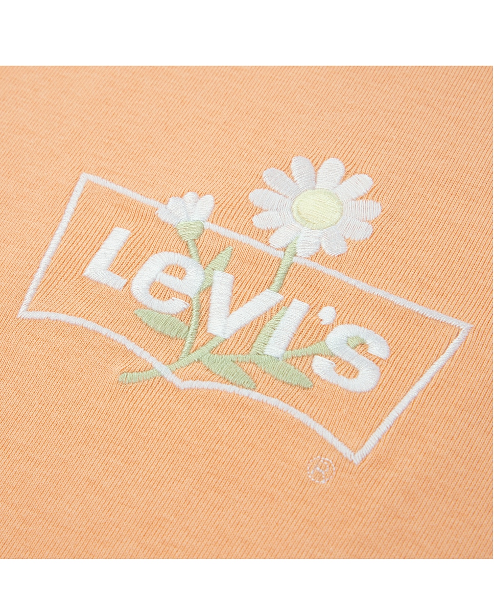 T-shirt Daisy Batwing Levi's Laranja-3