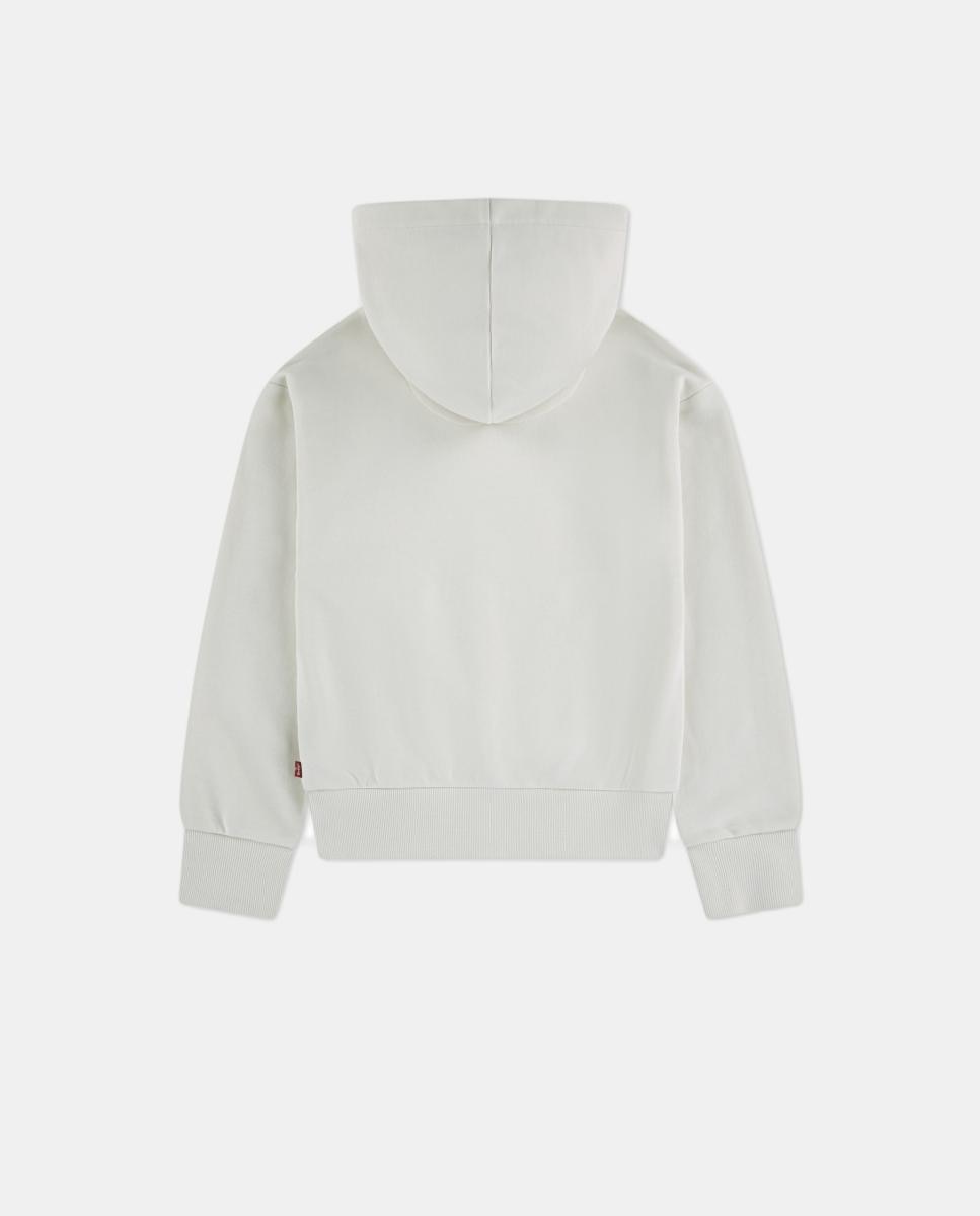 Sweatshirt com Capuz Extra Grande Batwing Levi's Branco-2