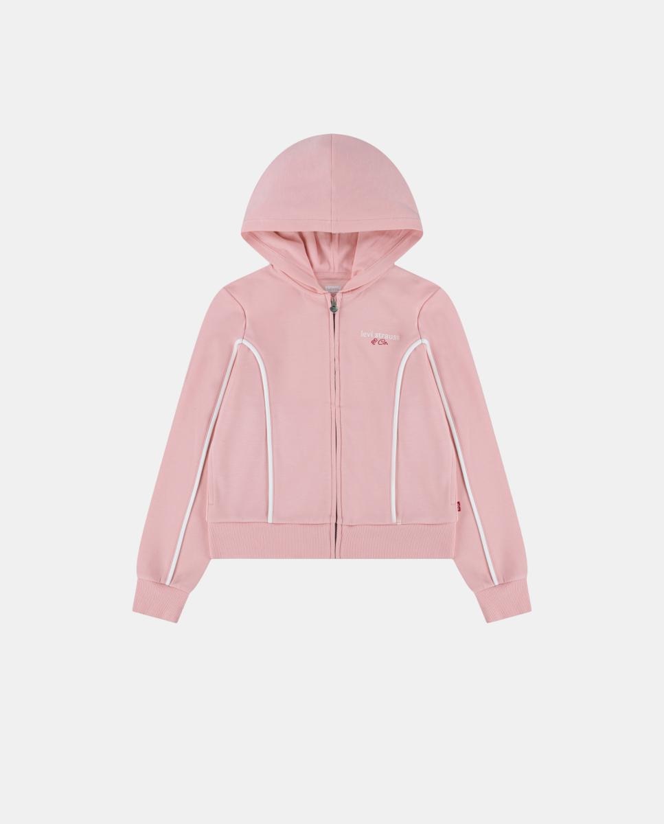 Imagem 0 de Sweatshirt com Capuz e Fecho de Correr Completo Varsity