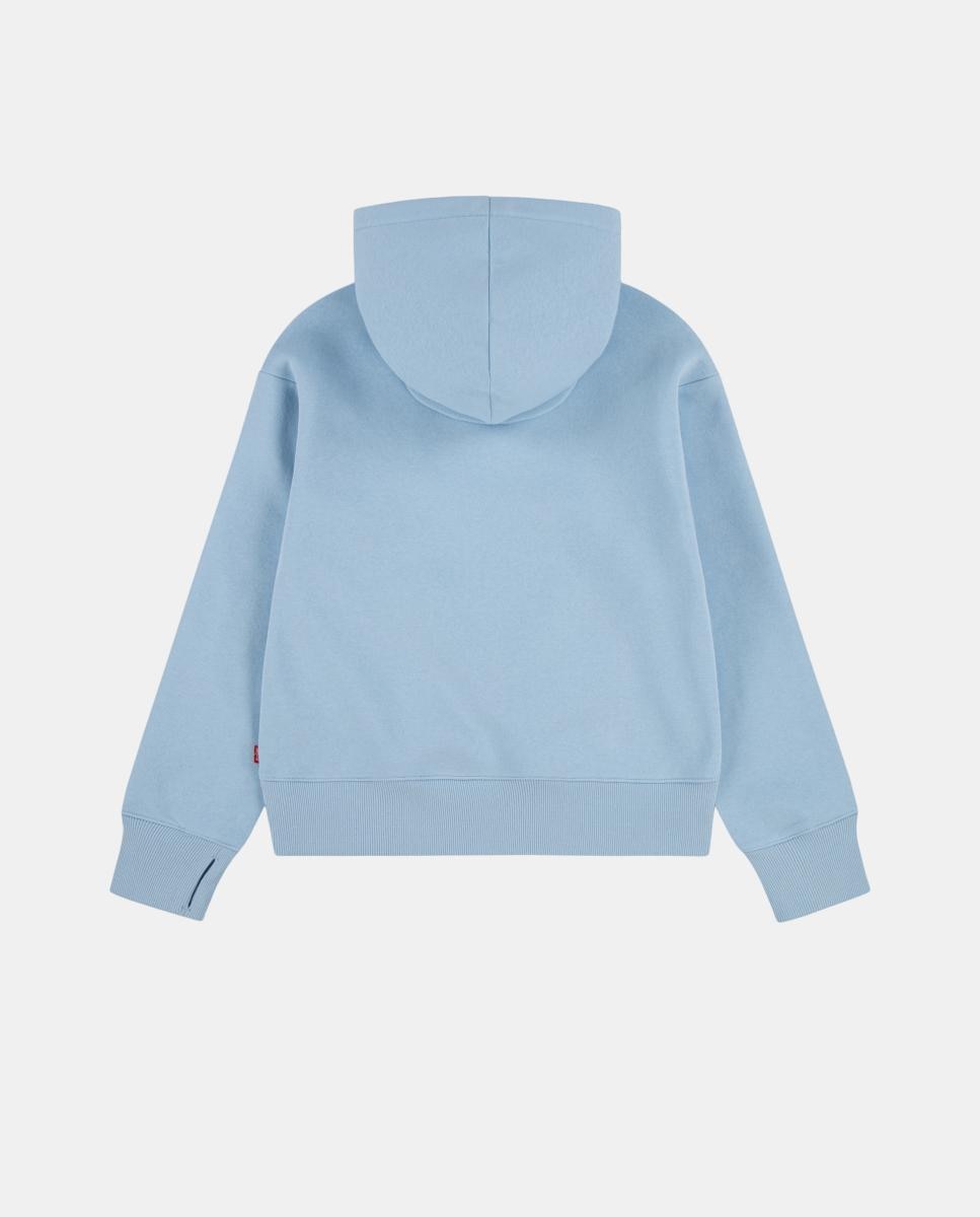 Sweatshirt com Capuz Extra Grande com Remendo de Morcego Levi's Azul-2