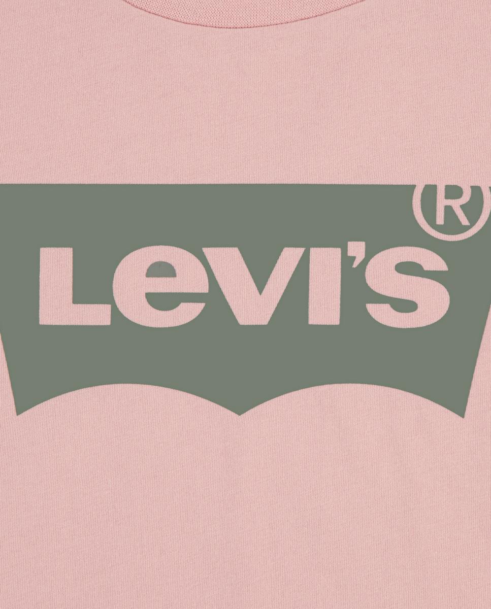T-shirt de Morcego Levi's Rosa-3