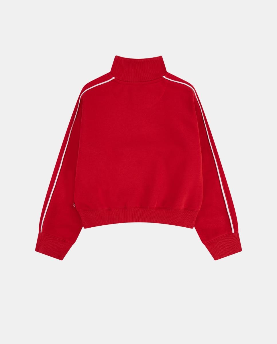 Camisola com Meio Fecho de Correr Levi's Vermelho-2