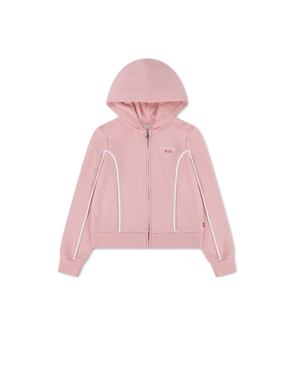 Imagem 0 de Sweatshirt com Capuz e Fecho de Correr Completo Varsity