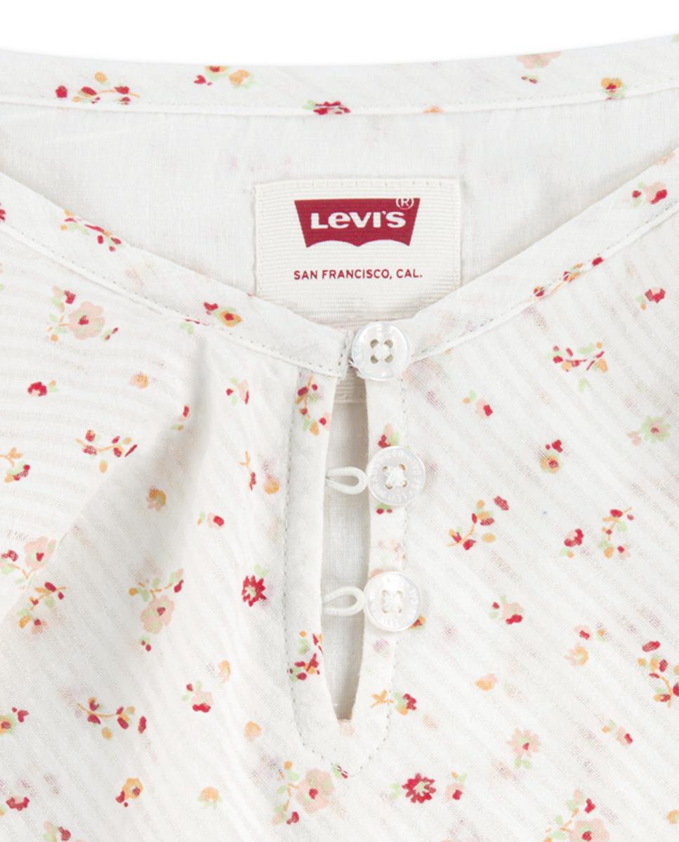 Top com Folhos Ditsy Levi's Branco-3