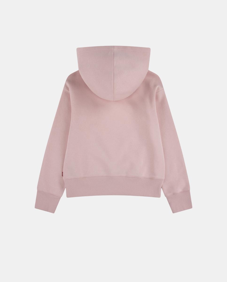 Sweatshirt com Capuz Extra Grande com Remendo de Morcego Levi's Rosa-2