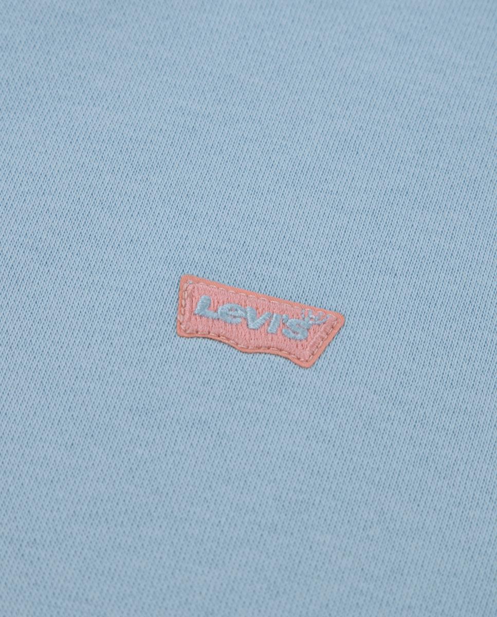 Sweatshirt com Capuz Extra Grande com Remendo de Morcego Levi's Azul-3