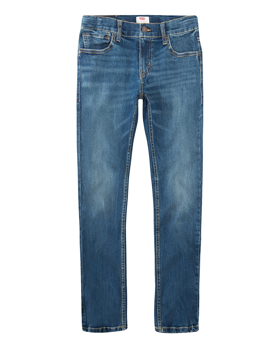 Calças slim clássicas azul-marinho Levi's Azul-marinho-4
